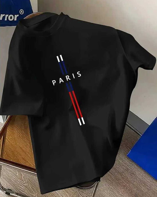 أوفر سايز PARIS تيشرت
