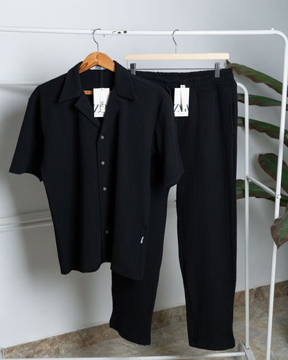 ZARA Jakar suit قميص وبنطلون