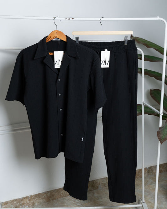 ZARA Jakar suit قميص وبنطلون
